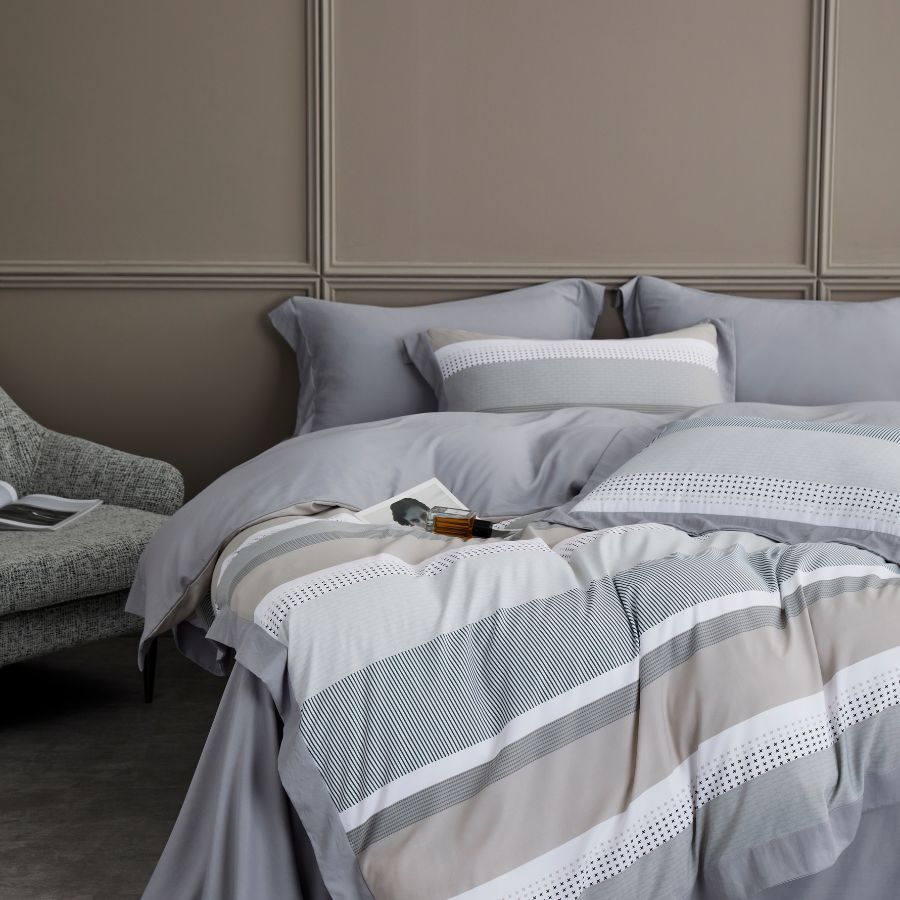 TC9022 - Bộ chăn ga gối Tencel NIN Selina