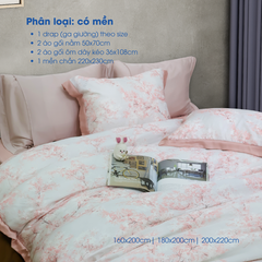 NP8910 - Bộ chăn ga gối Tencel NIN Pristine NP8910