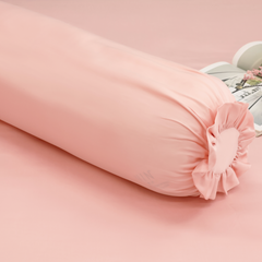 Bộ chăn ga gối Tencel NIN Florence màu Rose