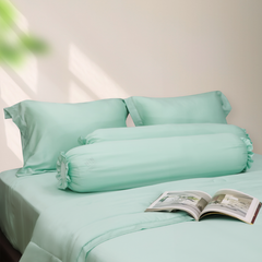 Bộ chăn ga gối Tencel NIN Florence Brook Green