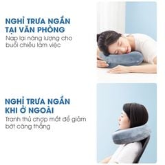Tựa cổ du lịch - Grey