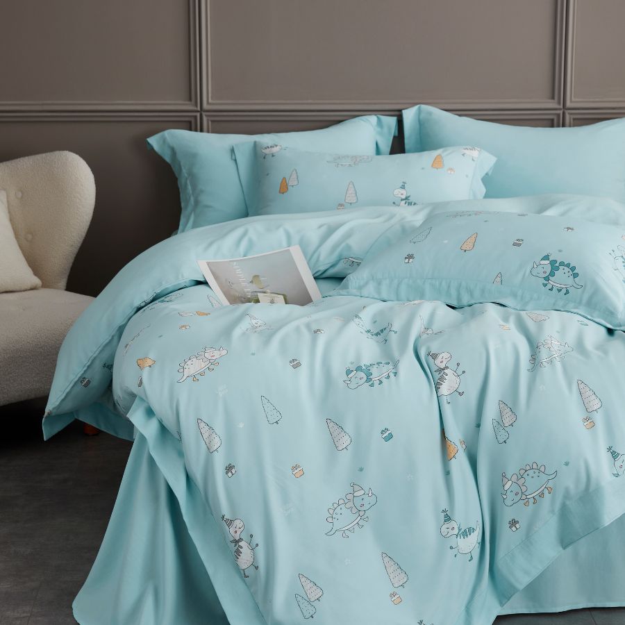 TC9026 - Bộ chăn ga gối Tencel NIN Selina