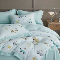 TC9025 - Bộ chăn ga gối Tencel NIN Selina TC9025
