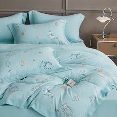 TC9026 - Bộ chăn ga gối Tencel NIN Selina TC9026