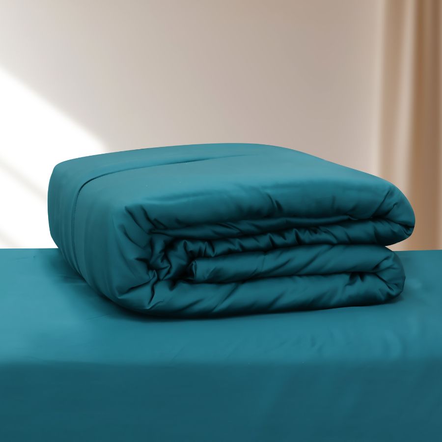 Bộ chăn ga gối Tencel NIN Florence Harbor Blue
