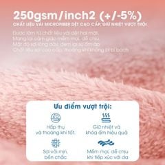 Mền Tuyết NIN - Pink Light