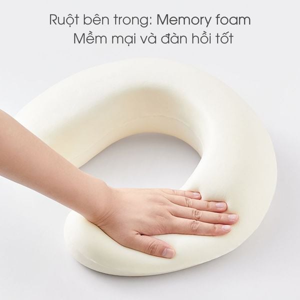 Tựa cổ du lịch - Grey