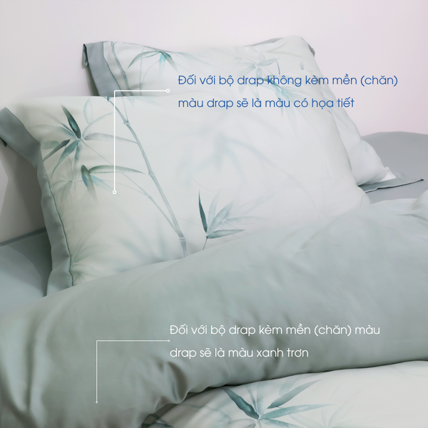 NP8912 - Bộ chăn ga gối Tencel NIN Pristine NP8912