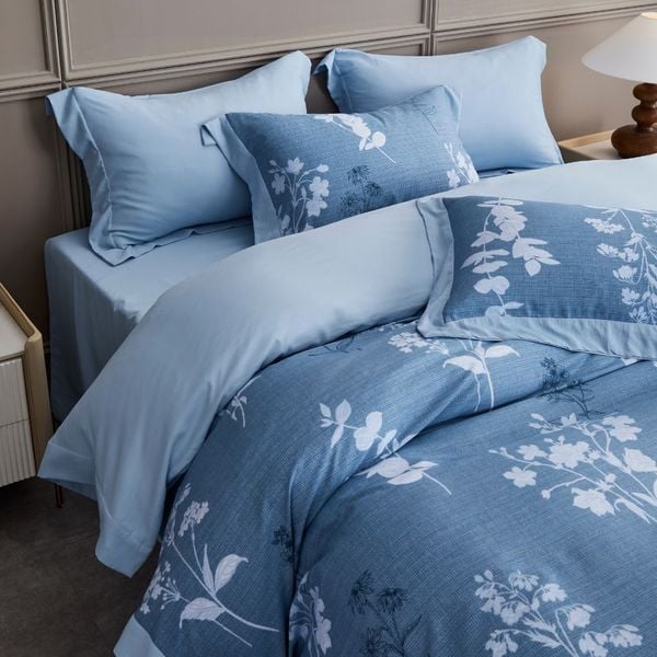 TC9030 - Bộ chăn ga gối Tencel NIN Selina TC9030