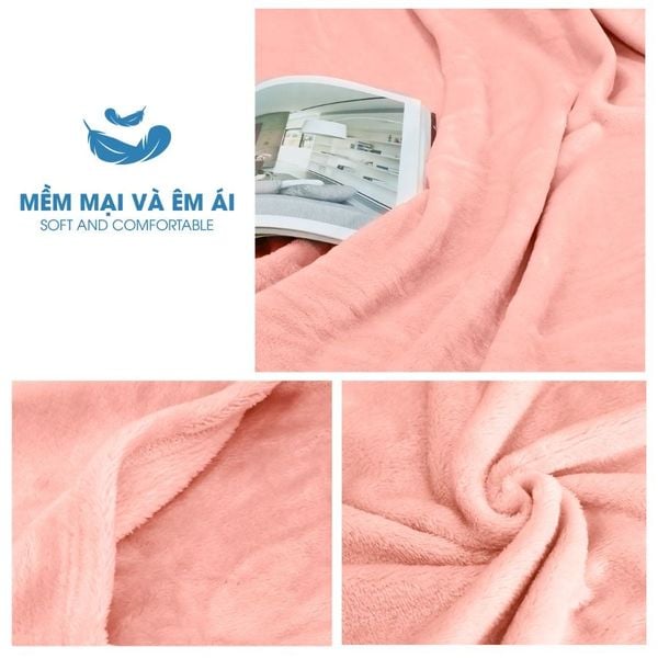 Mền Tuyết NIN - Pink Light