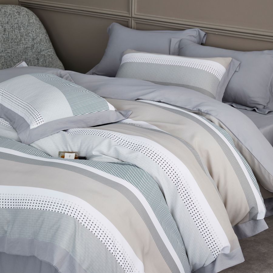 TC9022 - Bộ chăn ga gối Tencel NIN Selina