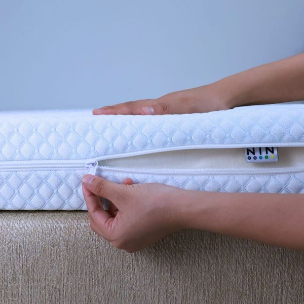 Nệm cao su thiên nhiên massage NIN House 7 vùng 180x200x10cm - Hỗ trợ chăm sóc cột sống