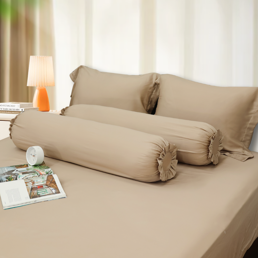 Bộ chăn ga gối Tencel NIN Florence Sesame