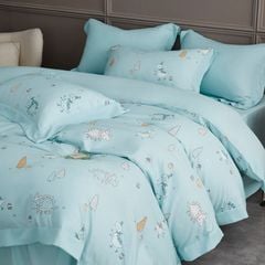 TC9026 - Bộ chăn ga gối Tencel NIN Selina TC9026