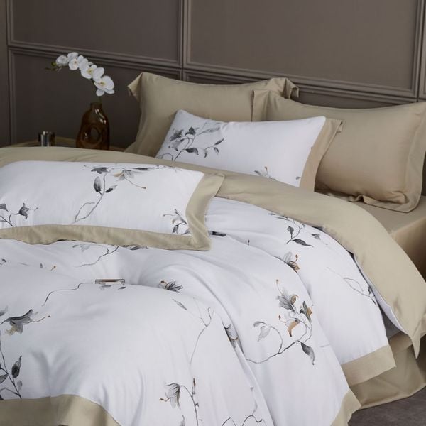 TC9029 - Bộ chăn ga gối Tencel NIN Selina TC9029