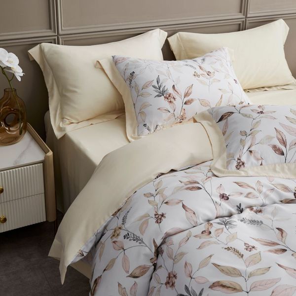TC9027 - Bộ chăn ga gối Tencel NIN Selina TC9027