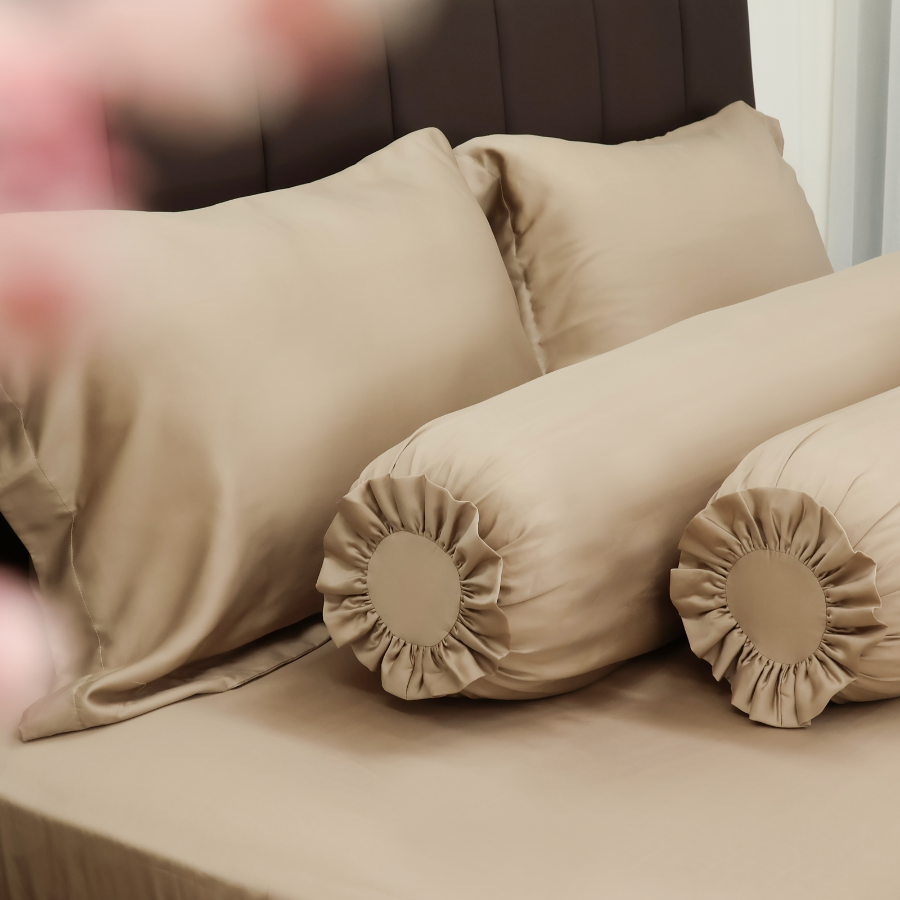 Bộ chăn ga gối Tencel NIN Florence Sesame