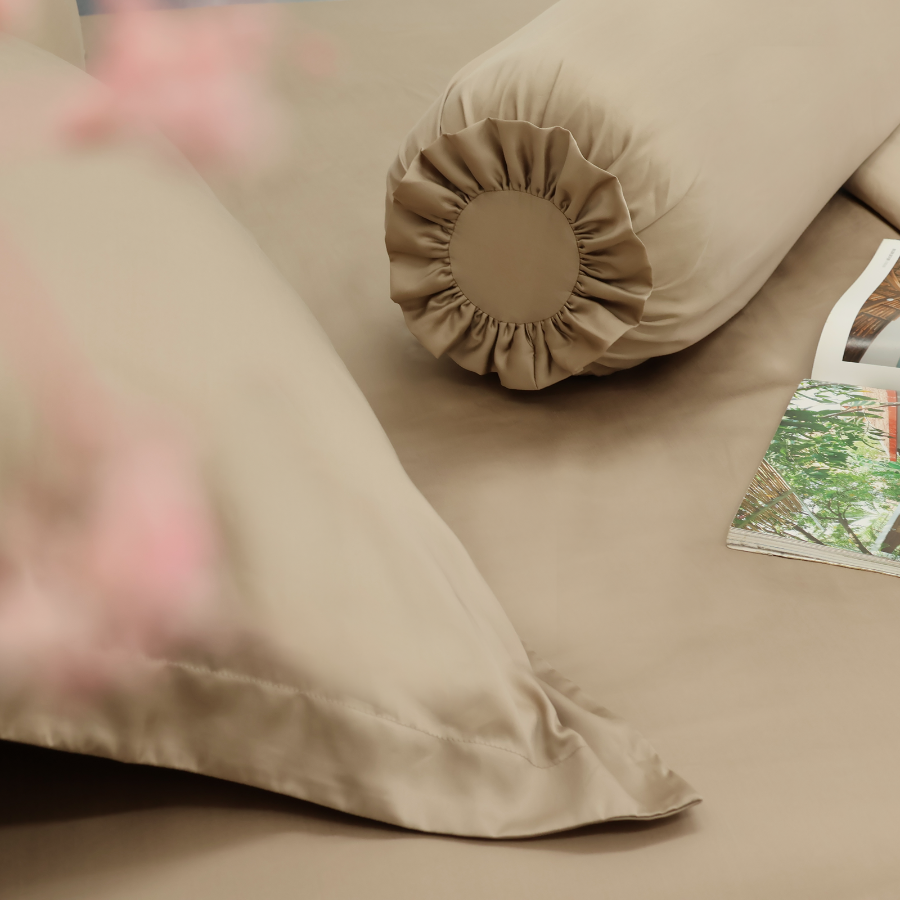 Bộ chăn ga gối Tencel NIN Florence Sesame