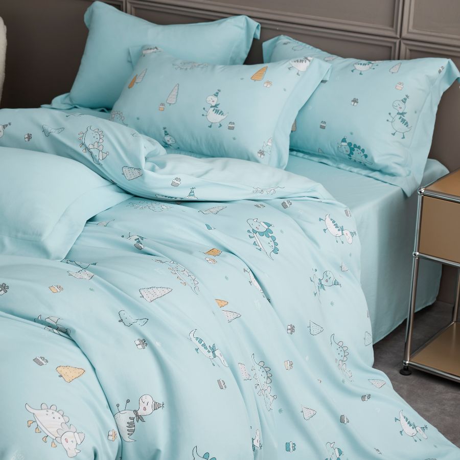 TC9026 - Bộ chăn ga gối Tencel NIN Selina