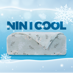 Chăn hè mát lạnh I Cool NM8009 - Mền lạnh I Cool Advance NIN House hoa văn NM8009