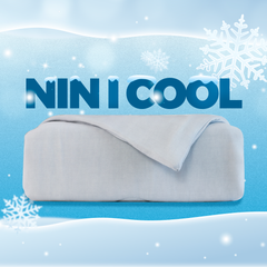 Chăn hè mát lạnh I Cool NM8016 - Mền lạnh I Cool Advance NIN House hoa văn NM8016