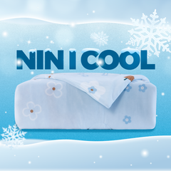 Chăn hè mát lạnh I Cool NM8010 - Mền lạnh I Cool Advance NIN House hoa văn NM8010