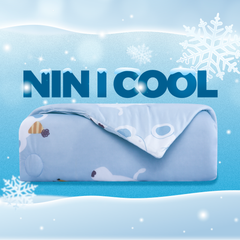 Chăn hè mát lạnh I Cool NM8012 - Mền lạnh I Cool Advance NIN House hoa văn NM8012