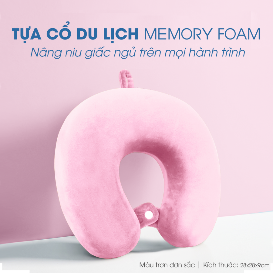Tựa cổ du lịch - Pink