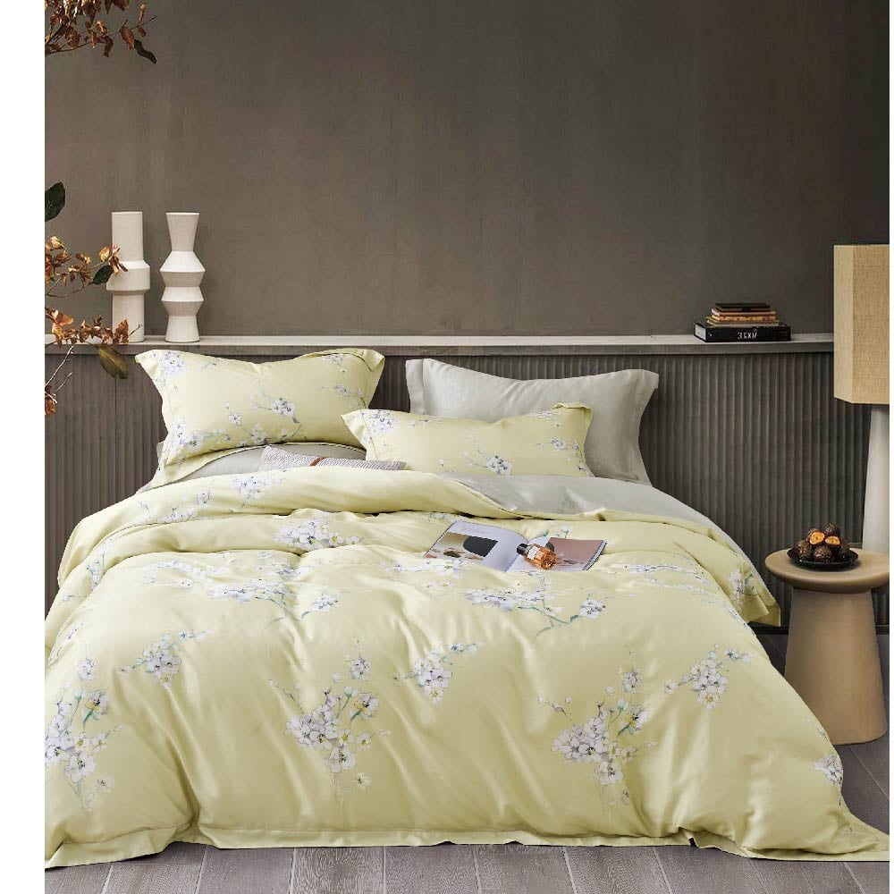 Bộ ga gối Tencel NIN TC800 màu Aurora