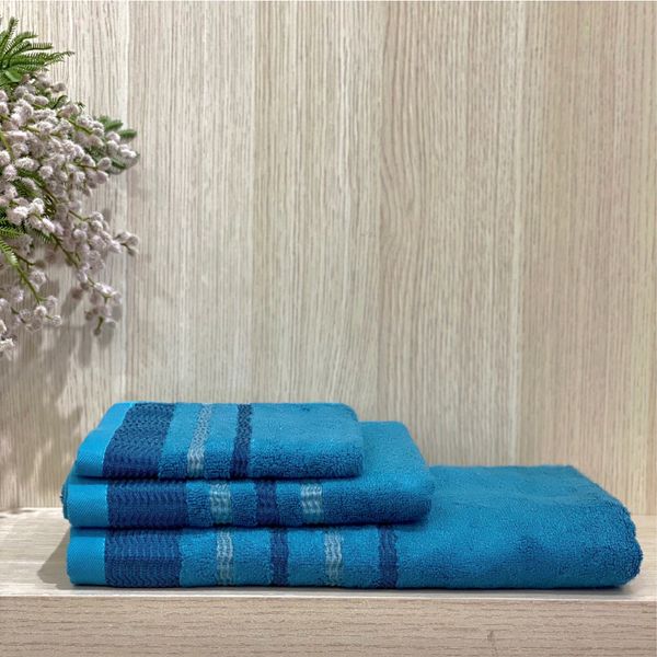 Khăn mặt NIN Bamboo màu Blue