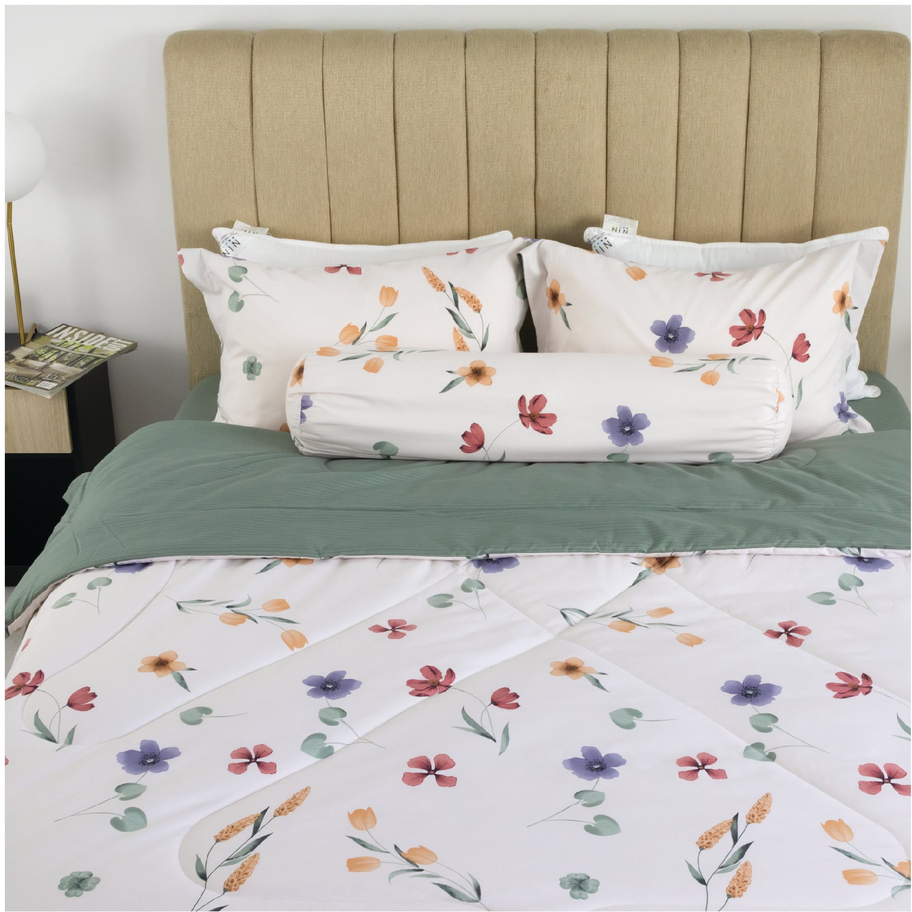 CT220033 - Bộ chăn ga gối Microfiber NIN Calisto