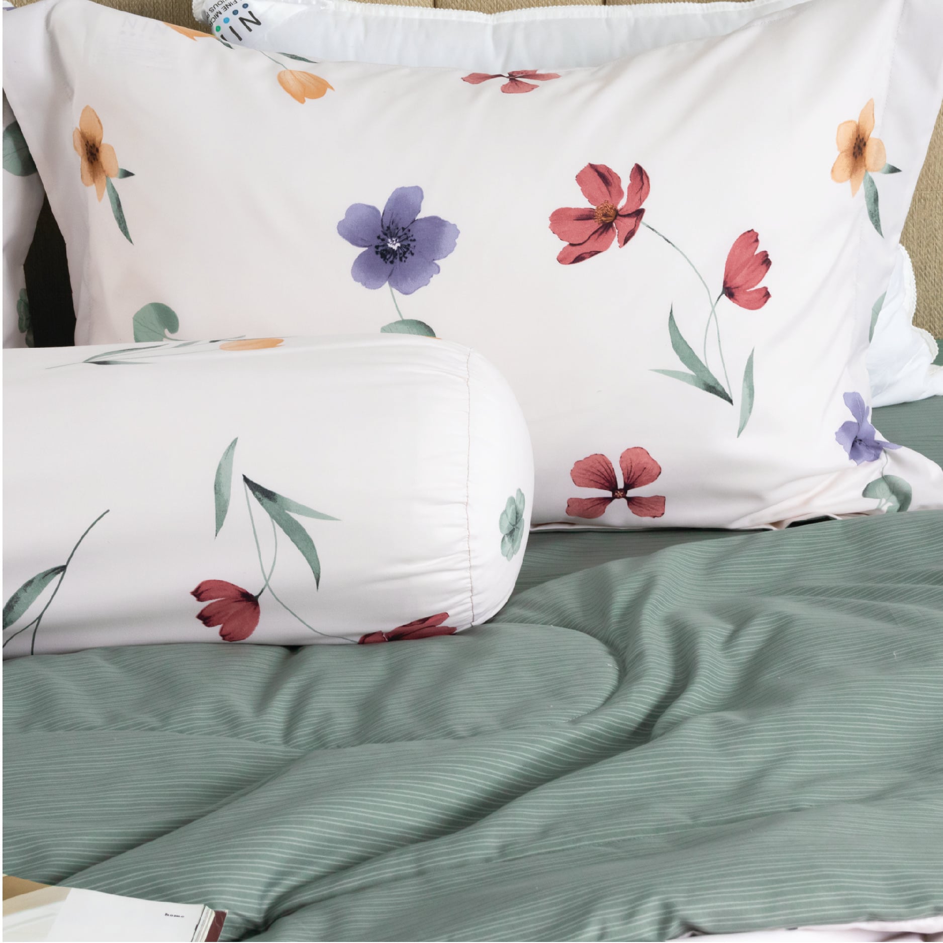 CT220033 - Bộ chăn ga gối Microfiber NIN Calisto