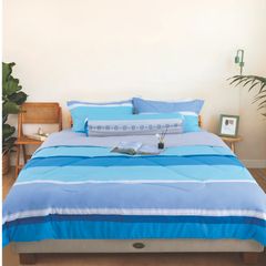CT220038 - Bộ chăn ga gối cotton nhung NIN Calisto CT220038