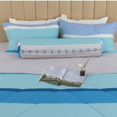 CT220038 - Bộ chăn ga gối cotton nhung NIN Calisto CT220038