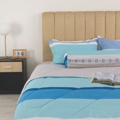 CT220038 - Bộ chăn ga gối cotton nhung NIN Calisto CT220038