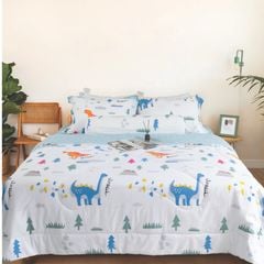 CT220039 - Bộ chăn ga gối Microfiber NIN Calisto