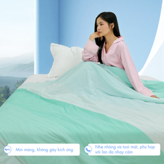 Chăn hè mát lạnh I Cool NM8036 - Mền lạnh ICool Advance NIN House hoa văn NM8036