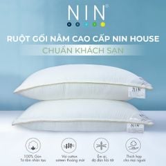 Ruột gối nằm cao cấp NIN House 50x70cm gòn microfiber