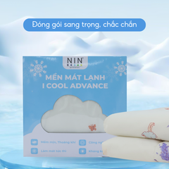 Chăn hè mát lạnh I Cool NM8032 - Mền lạnh ICool Advance NIN House hoa văn NM8032