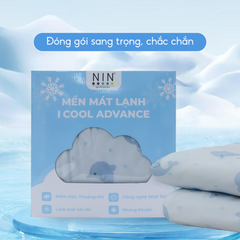 Chăn hè mát lạnh I Cool NM8028 - Mền lạnh ICool Advance NIN House hoa văn NM8028