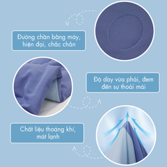 Chăn hè mát lạnh I Cool NM8034 - Mền lạnh ICool Advance NIN House hoa văn NM8034