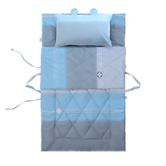 Cotton Cloud - Bộ 5 món gấp gọn tiện lợi cho bé đi học cotton cao cấp