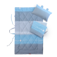 Cotton Cloud - Bộ 5 món gấp gọn tiện lợi cho bé đi học cotton cao cấp