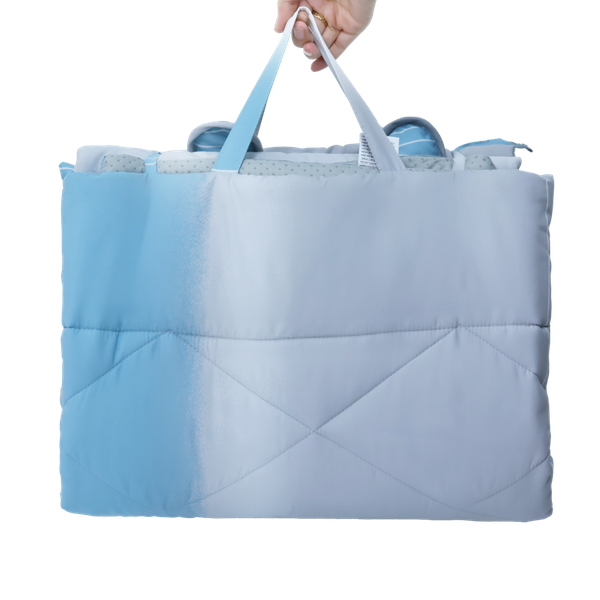Cotton Cloud - Bộ 5 món gấp gọn tiện lợi cho bé đi học cotton cao cấp
