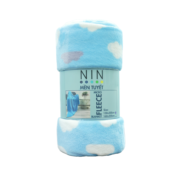 Mền tuyết hoa văn NIN Lovely Cloud