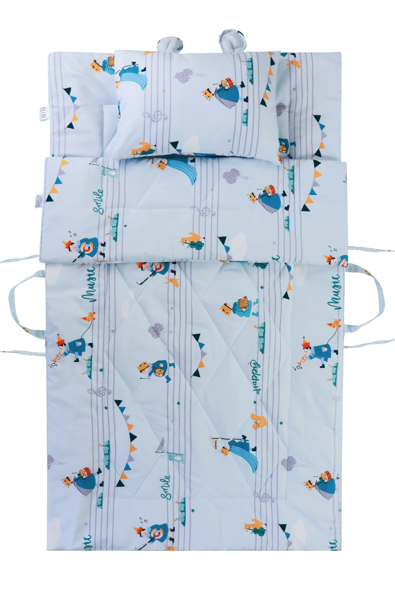 Bộ 5 món tiện lợi Tencel cho bé đi học