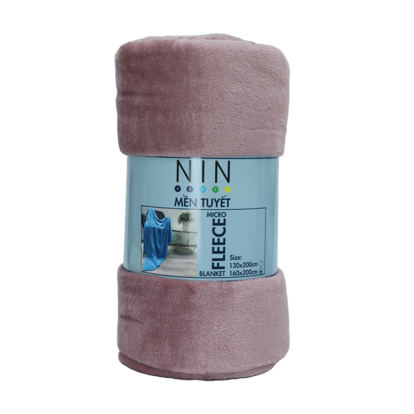 Mền Tuyết NIN - Violet Spring Light