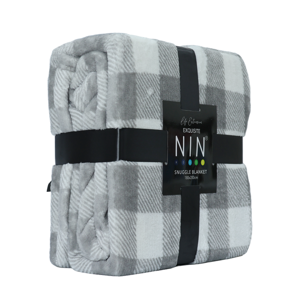 Mền tuyết hoa văn NIN màu Printed Squares