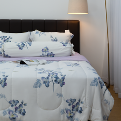 TC9028 - Bộ chăn ga gối Tencel NIN Selina TC9028