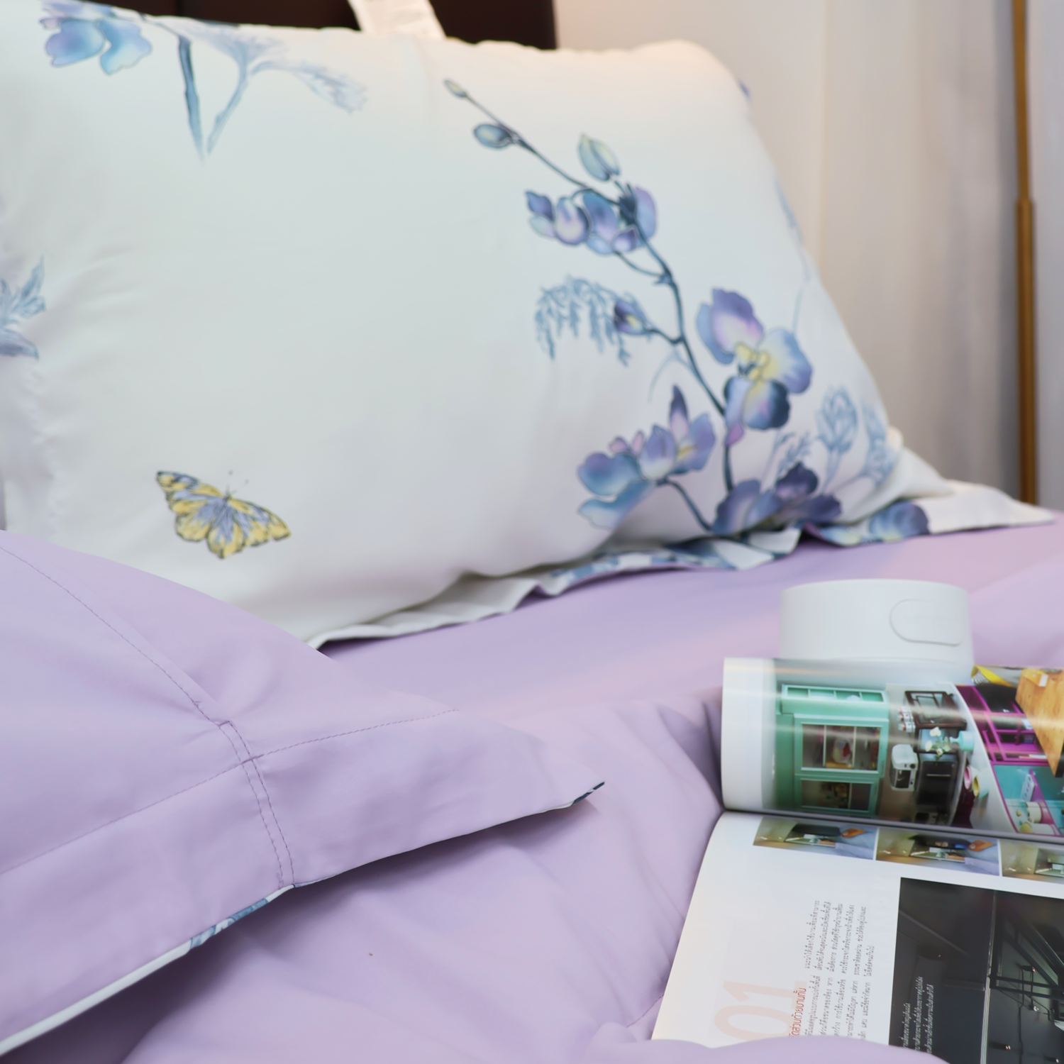 TC9028 - Bộ chăn ga gối Tencel NIN Selina